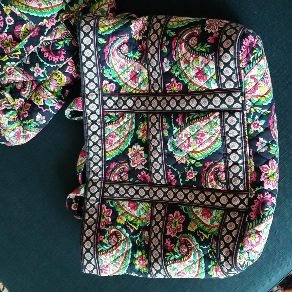 Vera Bradley Petal Paisley Market Tote - Picture 4 of 4